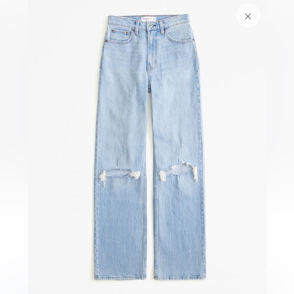 Abercrombie & Fitch 90s relaxed high rise - Picture 1 of 5